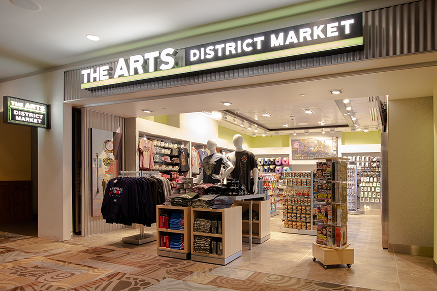 The Arts District Market store in Terminal A