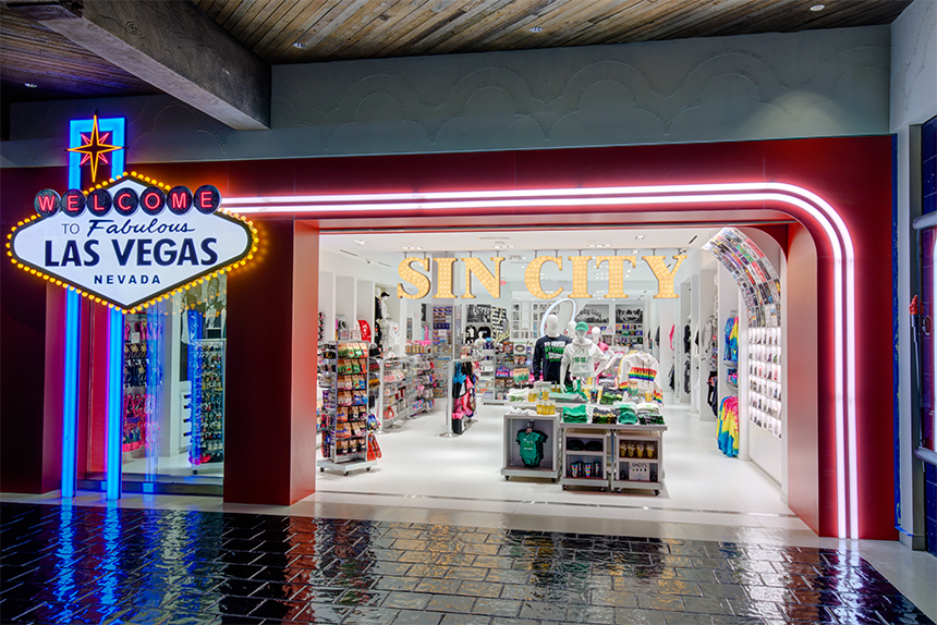 The Grand Canal Shoppes Opens New Location For Iconic Welcome To Las Vegas  Gift Shop - Marshall Retail Group